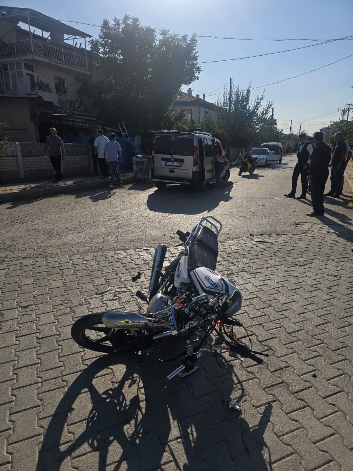 - Kaza bir evin güvenlik kamerasınca kaydedildi