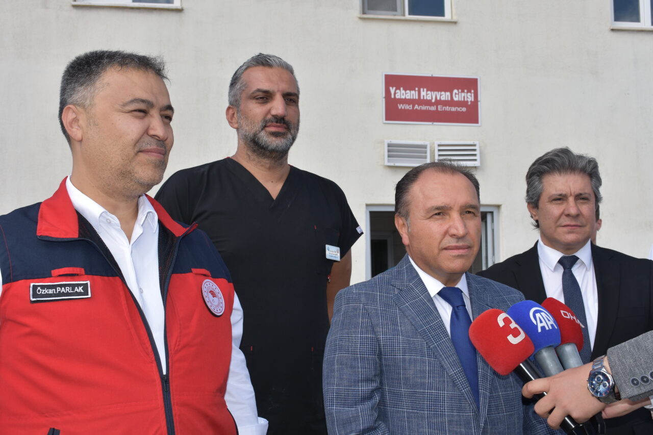 AFYONKARAHİSAR (AA) – Afyon Kocatepe Üniversitesi (AKÜ) Yaban Hayatını Kurtarma,