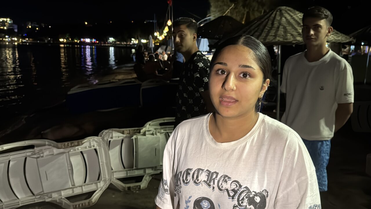 MUĞLA (AA) – Muğla'nın Bodrum ilçesinde denize giren Macaristan uyruklu