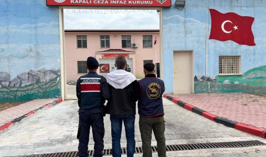 Afyonkarahisar’da 10 yıl hapis cezasıyla aranan bir şahıs jandarma tarafından