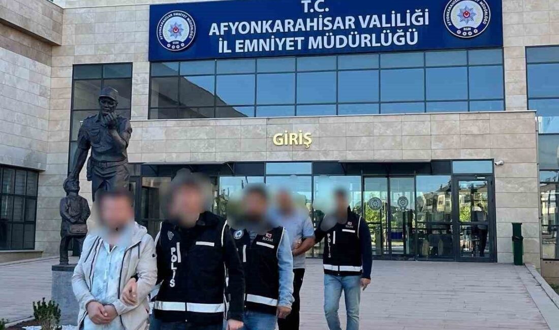 Afyonkarahisar’da faizde para satarak haksız kazanç elde ederek tefecilik yaptığı