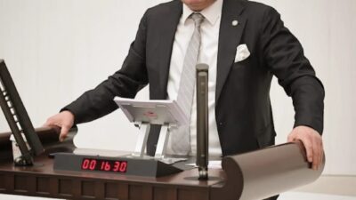 Milletvekili Olgun, yaptığı açıklamada “Bu ülke artık sizin vitrinde cilalayıp