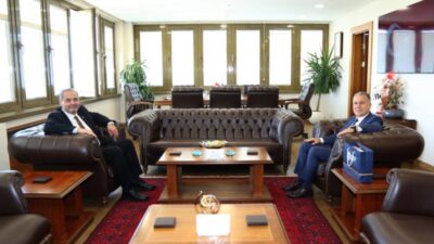 AFSÜ Rektörü Prof. Dr. Adem Aslan, Mersin Üniversitesi Rektörü Prof.