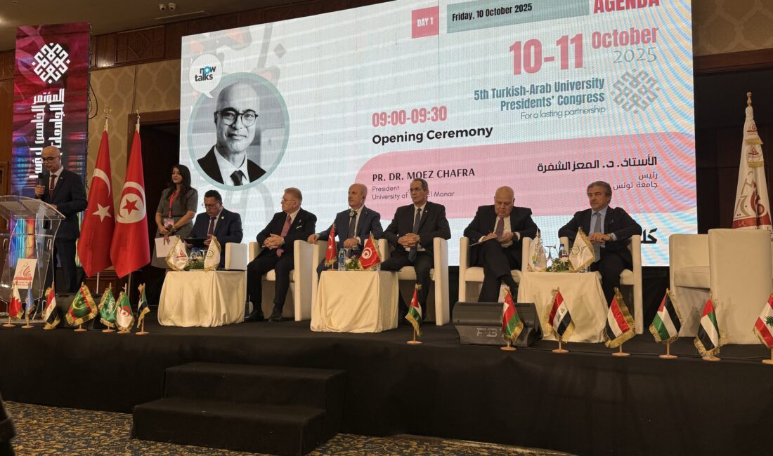 Afyon Kocatepe Üniversitesi (AKÜ) Rektörü Prof. Dr. Mehmet Karakaş, Tunus’ta