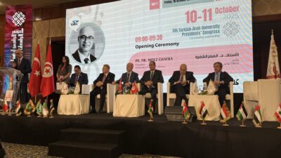 Afyon Kocatepe Üniversitesi (AKÜ) Rektörü Prof. Dr. Mehmet Karakaş, Tunus’ta