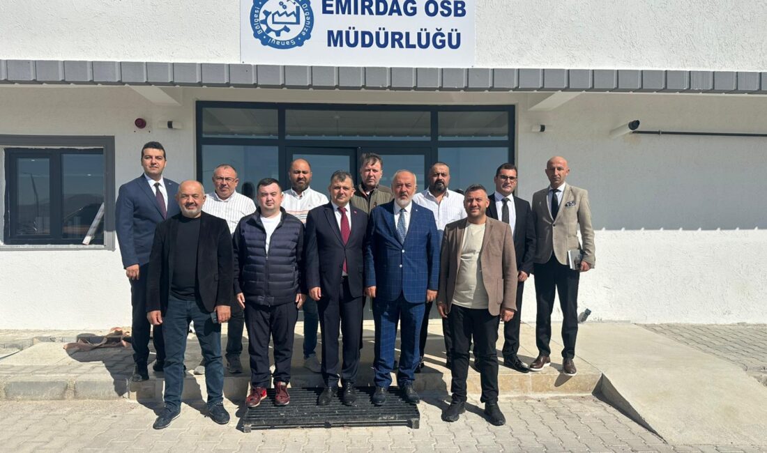 Toplantıda yapılan seçim sonucunda, Emirdağ Belediye Başkanı Serkan Koyuncu, OSB