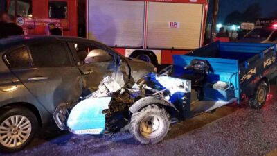 Kaza, akşam saatlerinde Sakarya’da yaşandı. Edinilen bilgilere göre, D.Y. kontrolündeki