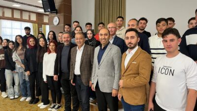 Afyon Kocatepe Üniversitesi Sosyal Tesisleri’nde düzenlenen kahvaltı programına, Afyonkarahisar Ticaret