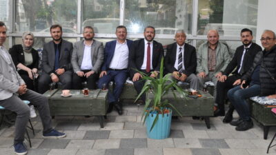 Ziyarete; Anahtar Parti İl Başkanı Üzeyir Aladağ’ın yanı sıra, Merkez