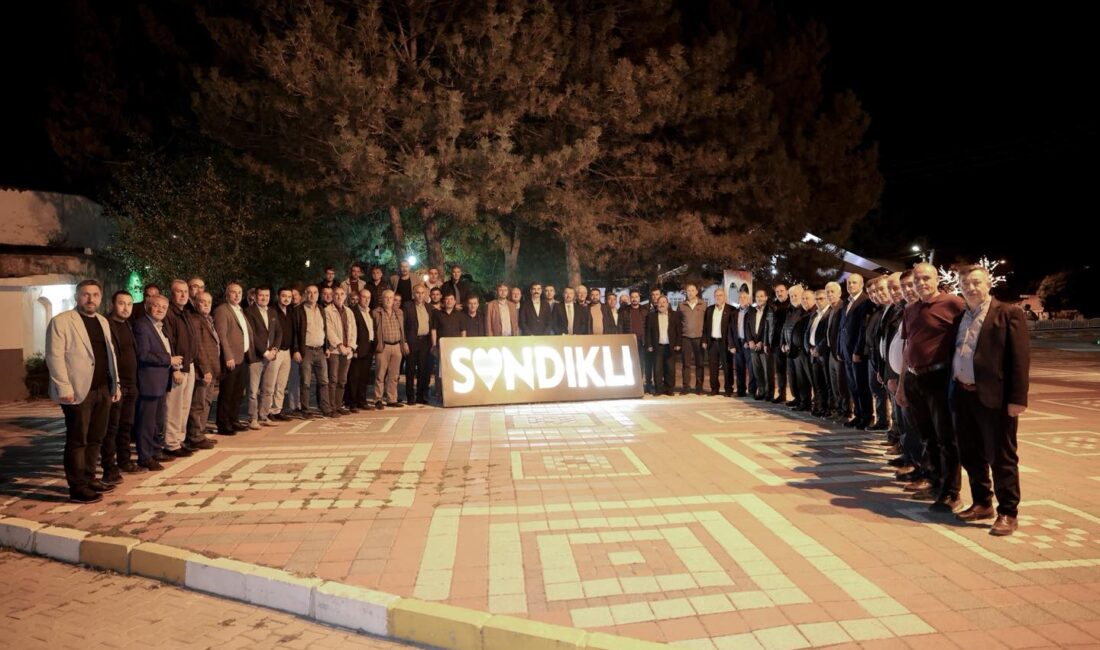 Programa Sandıklı Kaymakamı Selçuk Yosunkaya, il genel meclis üyeleri, belediye