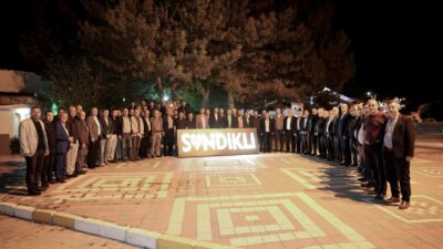 Programa Sandıklı Kaymakamı Selçuk Yosunkaya, il genel meclis üyeleri, belediye