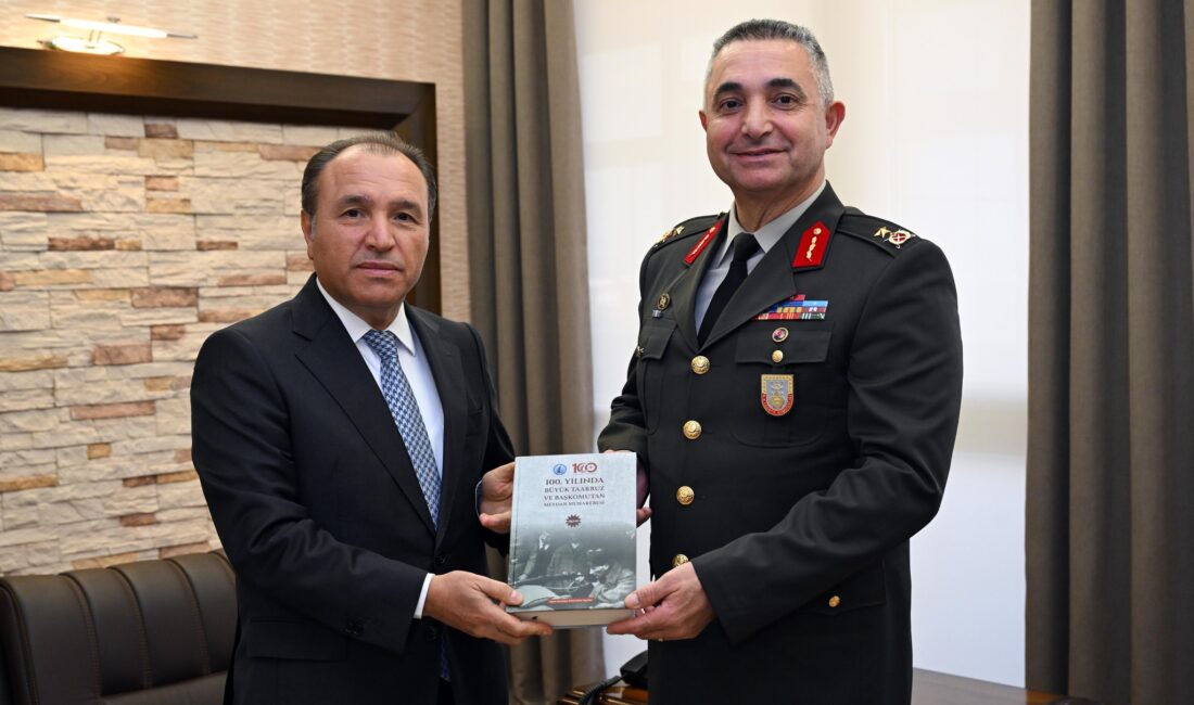 Afyonkarahisar İkmal ve Garnizon Komutanı Tuğgeneral Dr. Yalçın Tecimer ile