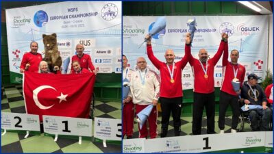 Türkiye Atıcılık Federasyonunun açıklamasına göre Osijek kentindeki organizasyon sona erdi.