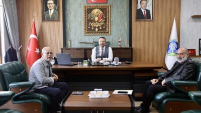 Gerçekleşen ziyarette ilçemizde yapılabilecek sportif ve turistik faaliyetler hakkında istişarelerde