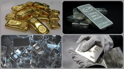 Bu dönemde ons fiyatı altın için yüzde 47, gümüş için