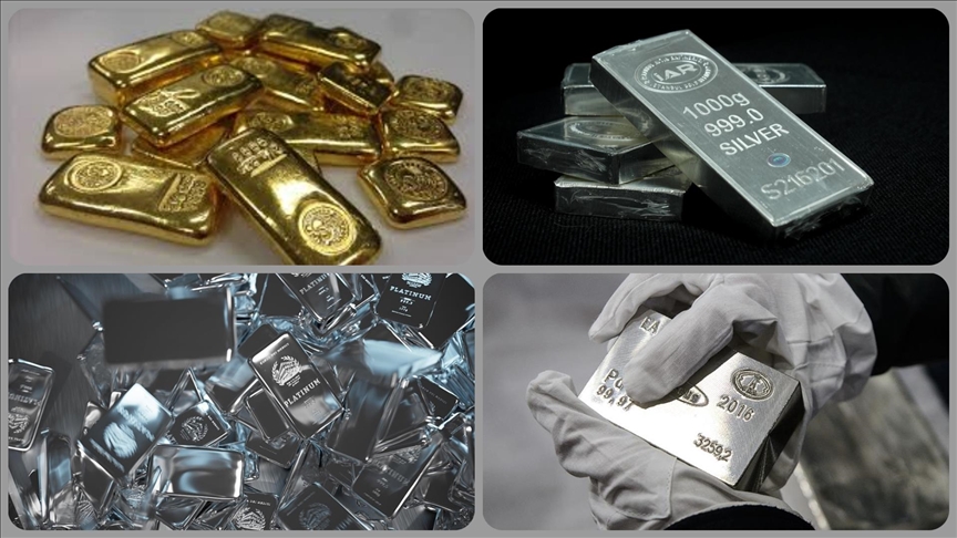 Bu dönemde ons fiyatı altın için yüzde 47, gümüş için