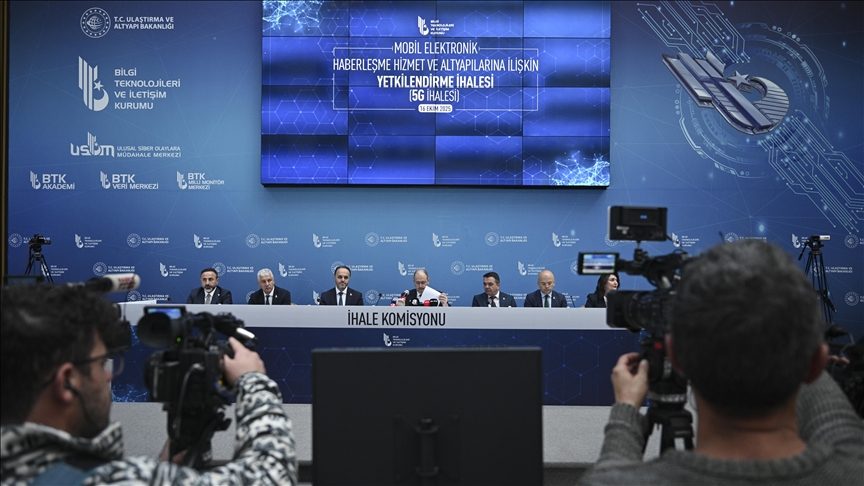 Turnacı, gerçekleştirilen 5G ihalesine ilişkin değerlendirmede bulundu. İhalenin Türkiye’nin dijital