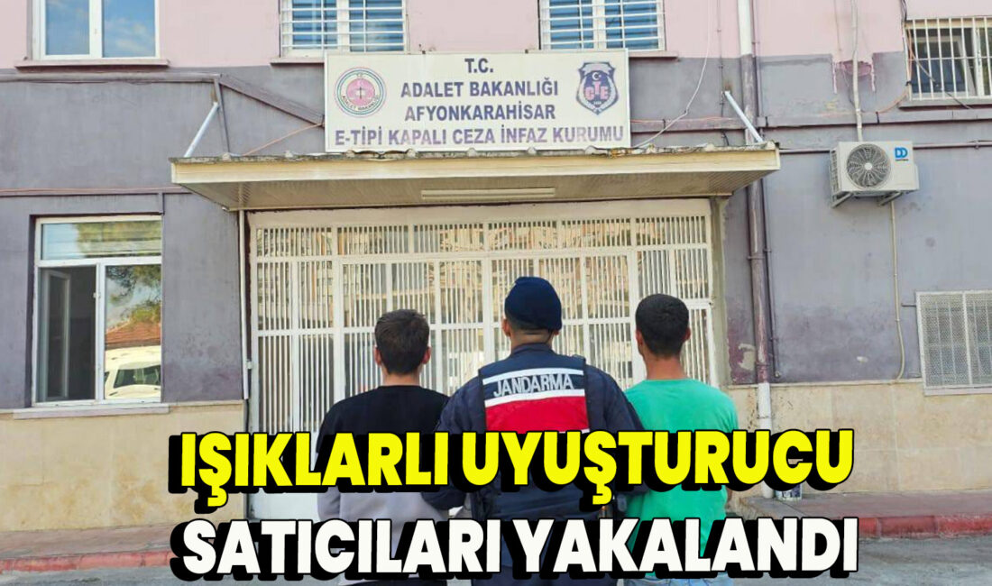 Afyonkarahisar İl Jandarma Komutanlığınca yapılan titiz çalışmalar neticesinde; Uyuşturucu veya