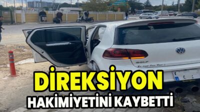 Yaşanan kazada 03 BS 552 plakalı otomobil sürücüsü ve yanında