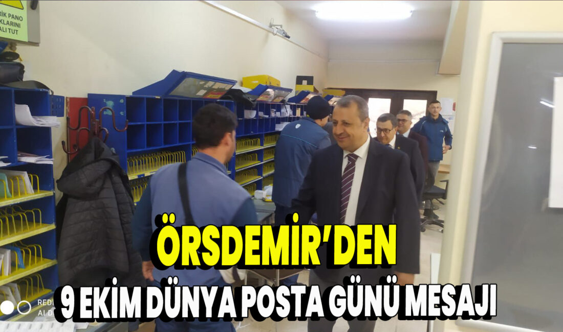 Evrensel Posta Birliği’nin (UPU) 151. kuruluş yıl dönümü dolayısıyla bir