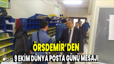 Evrensel Posta Birliği’nin (UPU) 151. kuruluş yıl dönümü dolayısıyla bir
