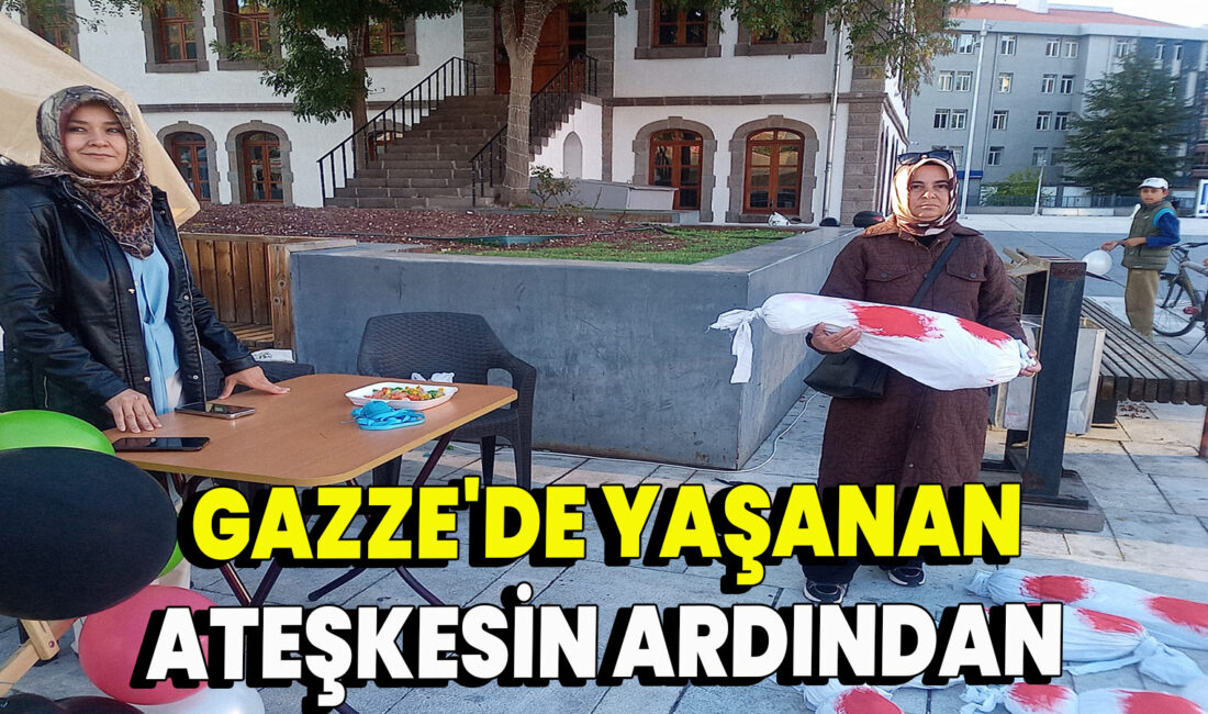 Afyonkarahisar’da bulunan İHH Vakfı, Afyonkarahisar İl Temsilciliği Hmas ve İsrail
