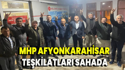 İl Başkanı Ahmet Kahveci’nin öncülüğünde yürütülen ziyaret programlarında, İl Başkan