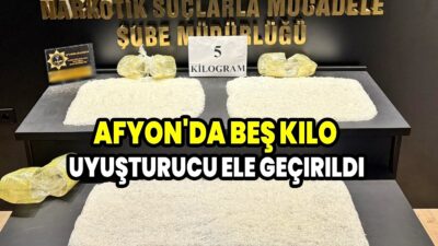 Ekiplerin  yapmış olduğu aramada; 5 kilogram uyuşturucu madde ele geçirildi. Konu ile