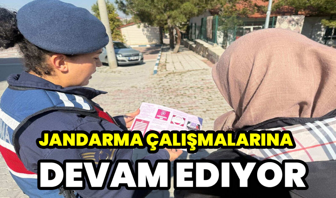 Afyonkarahisar İl Jandarma Komutanlığı Merkeze bağlı Salar ve Işıklar beldelerinde