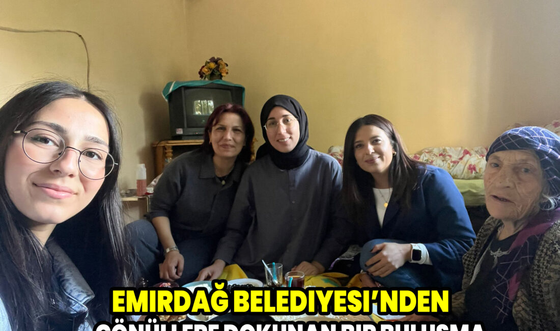 Kültür ve Sosyal İşler Müdürlüğü ekipleri, ilçede yalnız yaşayan vatandaşlarla