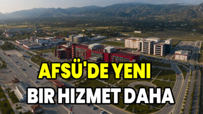 Üniversitemizden sağlık hizmeti alan herkesin memnuniyetini artırmak amacıyla AFSÜ Sağlık