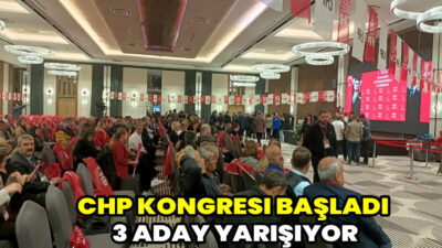 CHP’nin 39. Olağan Afyonkarahisar İl Kongresi yoğun katılımla başladı. Faruk
