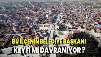 Fakat bu zamana kadar belediye Başkanı Berrin Uğurlu’nun ilçede çok