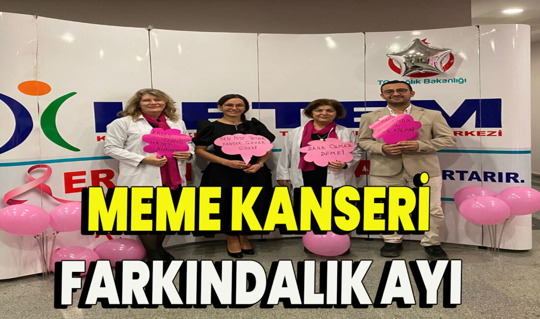Ekim ayı “Meme Kanseri Farkındalık Ayı” etkinlikleri kapsamında Afyonkarahisar Merkez
