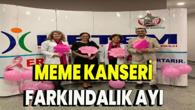 Ekim ayı “Meme Kanseri Farkındalık Ayı” etkinlikleri kapsamında Afyonkarahisar Merkez