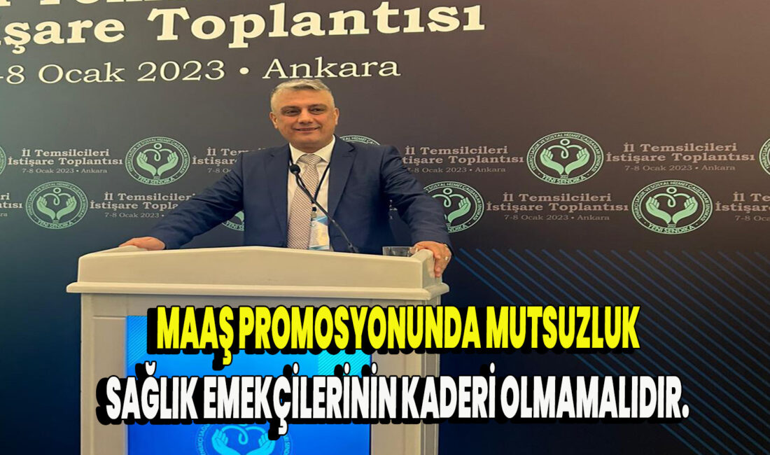 Aktaş yaptığı açıklamada; “Sağlık Bakanlığı personelinin maaş promosyonuna dair bir