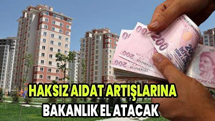 Bakan Kurum, haksız aidat artışlarına geçit verilmeyeceğini ve vatandaşların bu