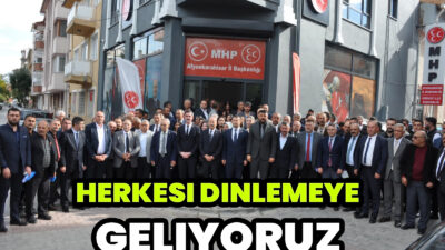 Milliyetçi Hareket Partisi Genel Başkanı, Bilge Lider Devlet Bahçeli Beyefendi’nin