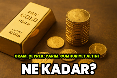 Altın fiyatları 26 Ekim Pazar günü araştırıldı. Gram altın ne