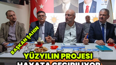 İLK DURAK ÇAY OLDU İlçe danışma meclisi toplantılarının ilk durağı