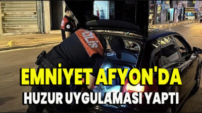 Emniyet Müdürlüğü görevlilerimizce 20- 27 Ekim 2025 tarihleri arasında; ·