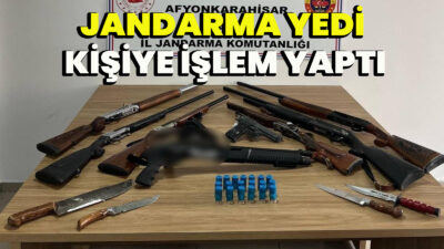Yapılan çalışmalar neticesinde; Afyonkarahisar ili Merkez ilçesinde adli makamlardan alınan