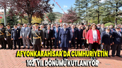 102. yıl kutlamaları kapsamında Vali Doç. Dr. Kübra Güran Yiğitbaşı