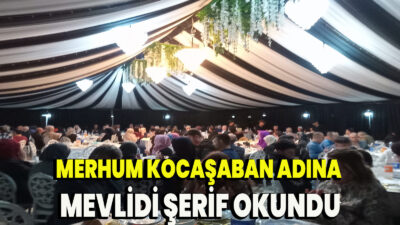 Afyonkarahisar’da özel bir mekânda yapılan Mevlidi Şerif etkinliğinde 28 Ekim