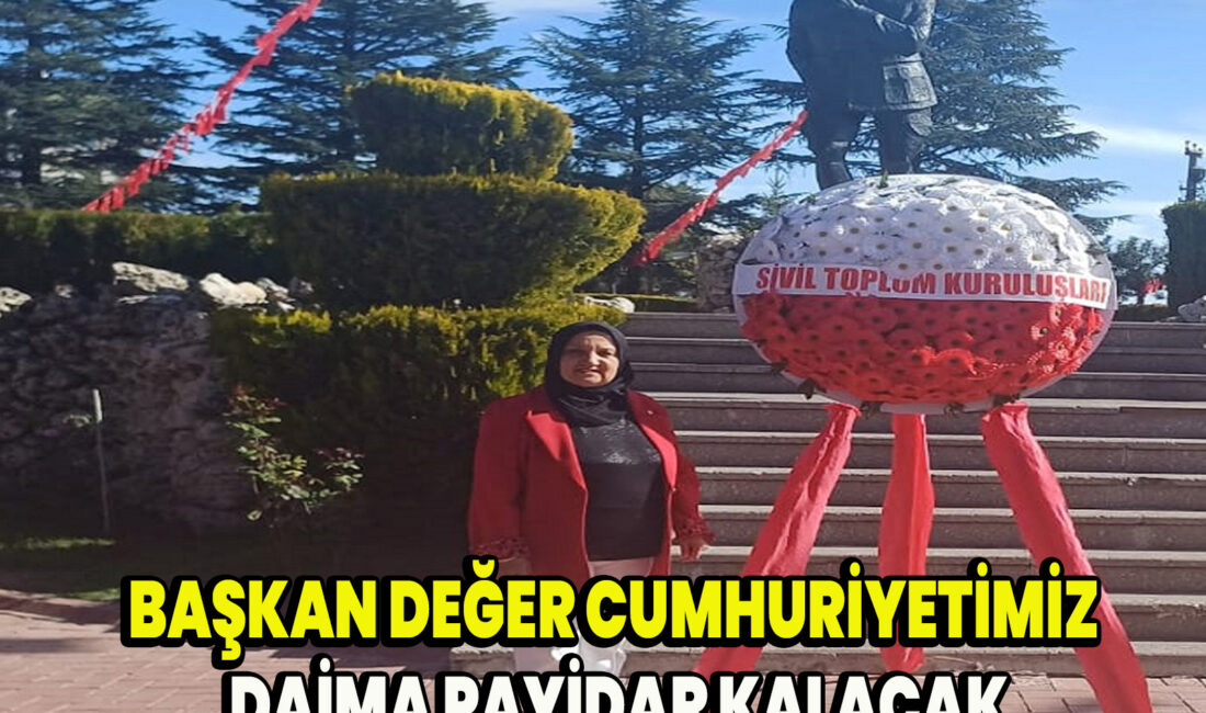 Afyonkarahisar Kocatepe Atatürk anıtına çelenk koyan dernekler arasında bulunan Gönül