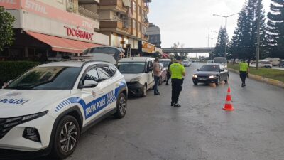 Manavgat İlçe Emniyet Müdürlüğü ekipleri, vatandaşların huzuru ve trafik güvenliğini