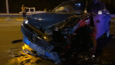 Murat Tunçeli (50) idaresindeki 16 BOM 687 plakalı otomobil, Bozüyük-Eskişehir