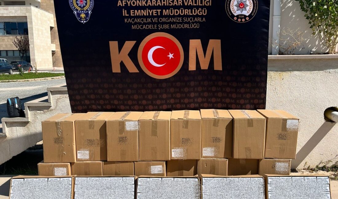 Ana Sayfa › Asayiş › Afyonkarahisar’da Şaşırtan Operasyon! Polis Kentte