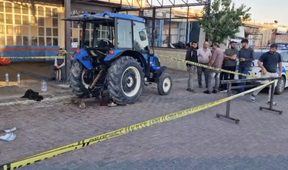 Traktör tamiri sırasında aracın “T demiri” ile kabin kısmı arasına