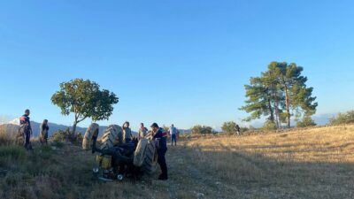 Edinilen bilgilere göre, Bayram Keskin kendisine ait arazide traktörüyle çalışma yaptığı